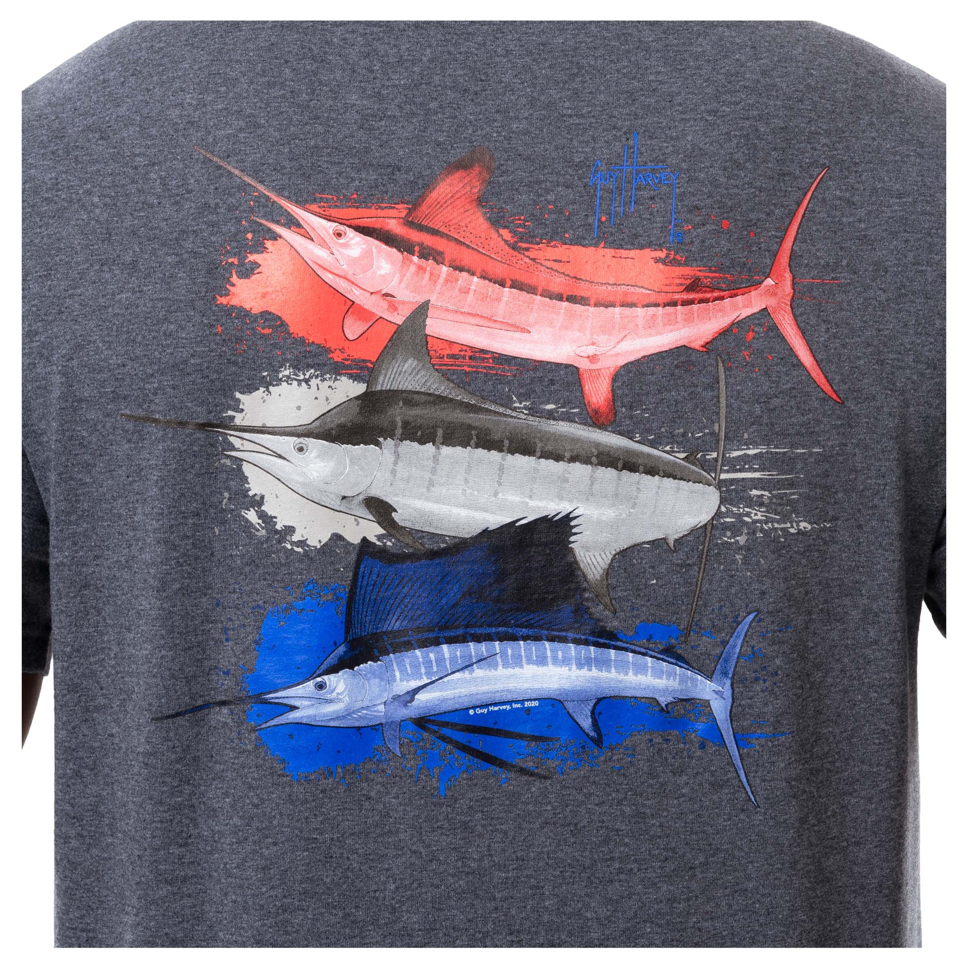 Men's American Marlin Short Sleeve T-Shirt – Guy Harvey