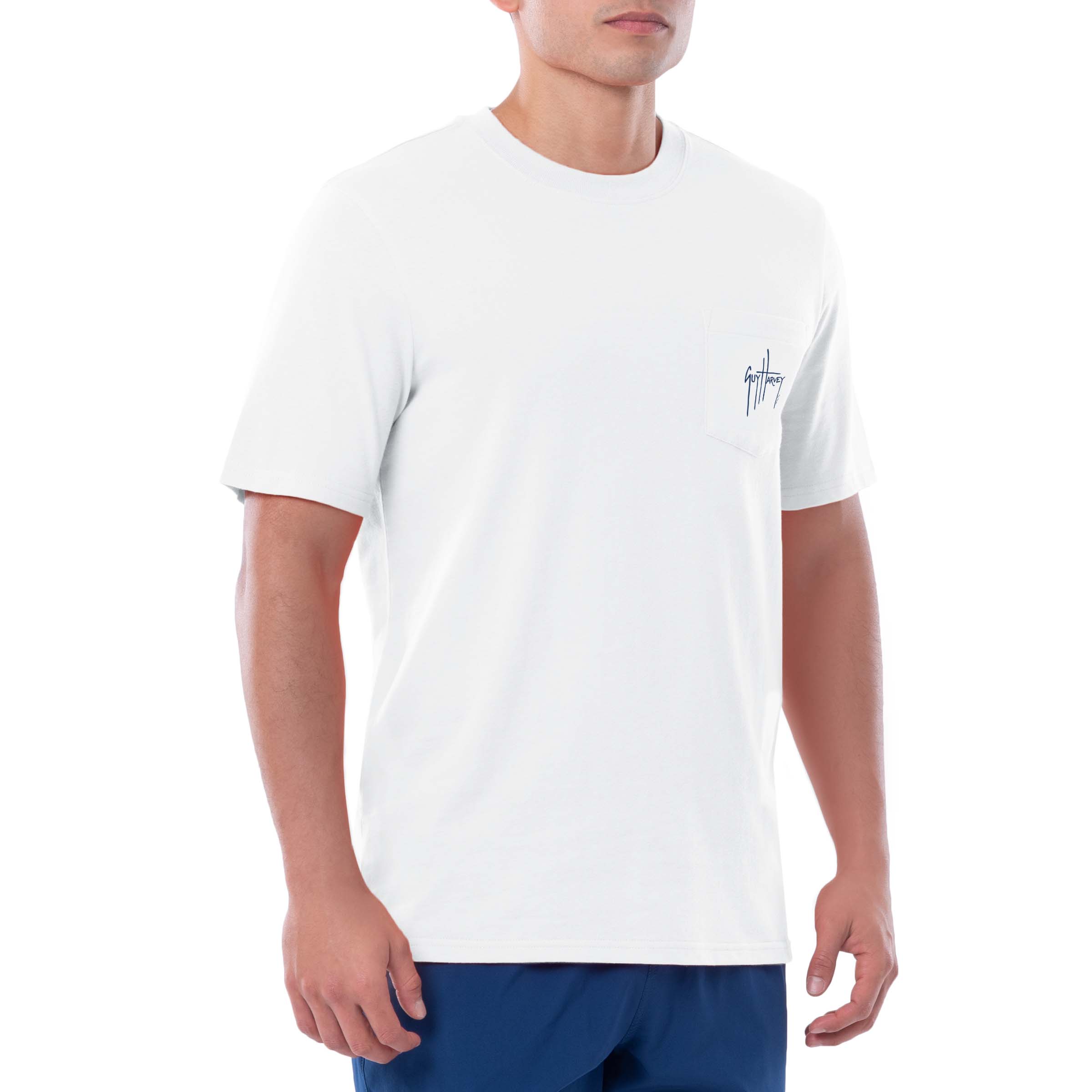 Men's Catch and Release Pocket Short Sleeve T-Shirt View 4