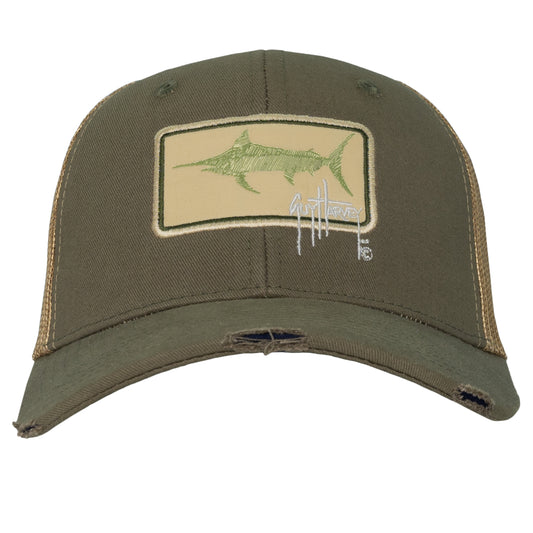 Men's Billfish Patch Mesh Trucker