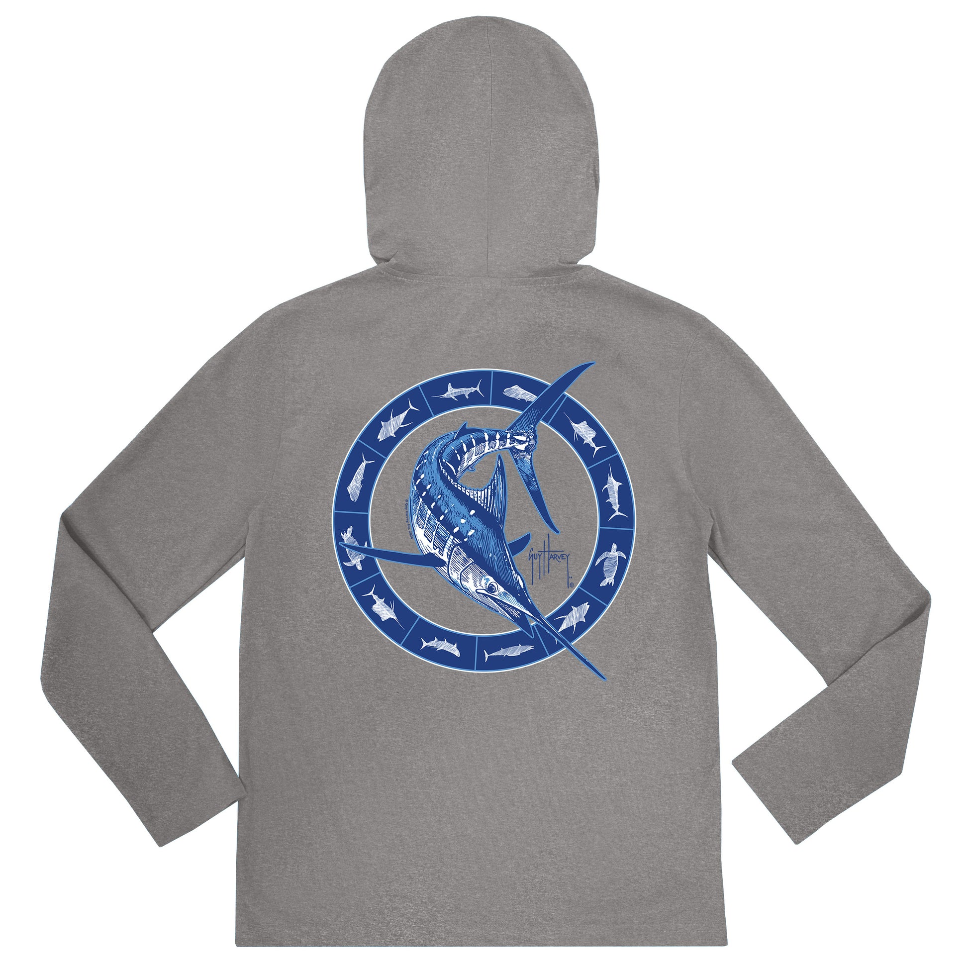 Chemise de pêche manches longues Guy Harvey Performance Chemise de pêche manches longues Guy Harvey Performance
