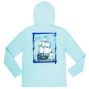 Kids Performance Hoodie - High Seas