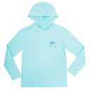 Kids Performance Hoodie - High Seas
