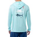 Men's RWB Scribble Long Sleeve Performance Hoodie