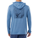 Men's Shark Sketch Long Sleeve Performance Hoodie