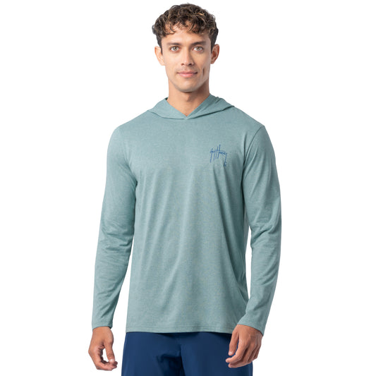 Men's Scribble Arch Long Sleeve Performance Hoodie