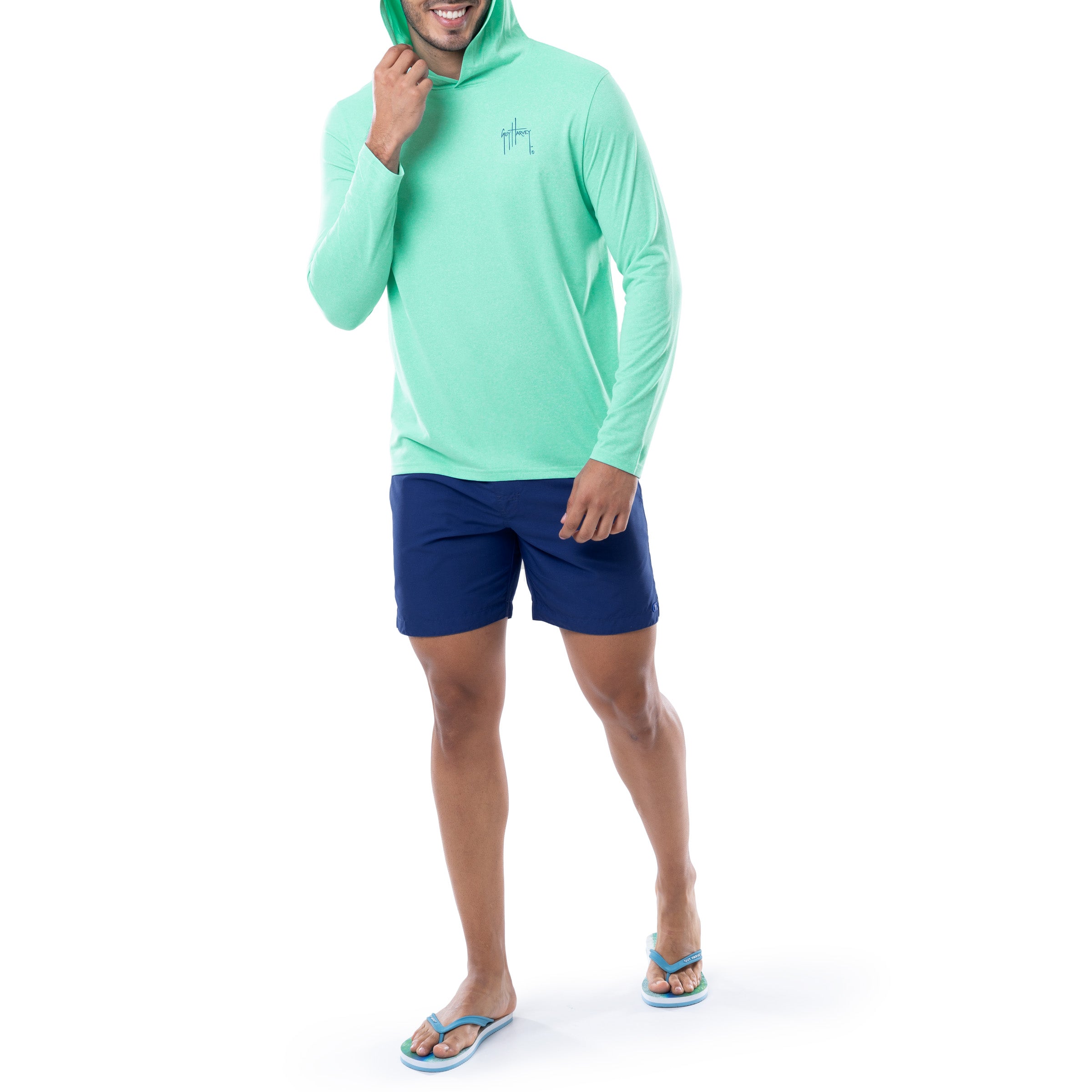 Men's Saltwater Sails Long Sleeve Performance Hoodie View 8