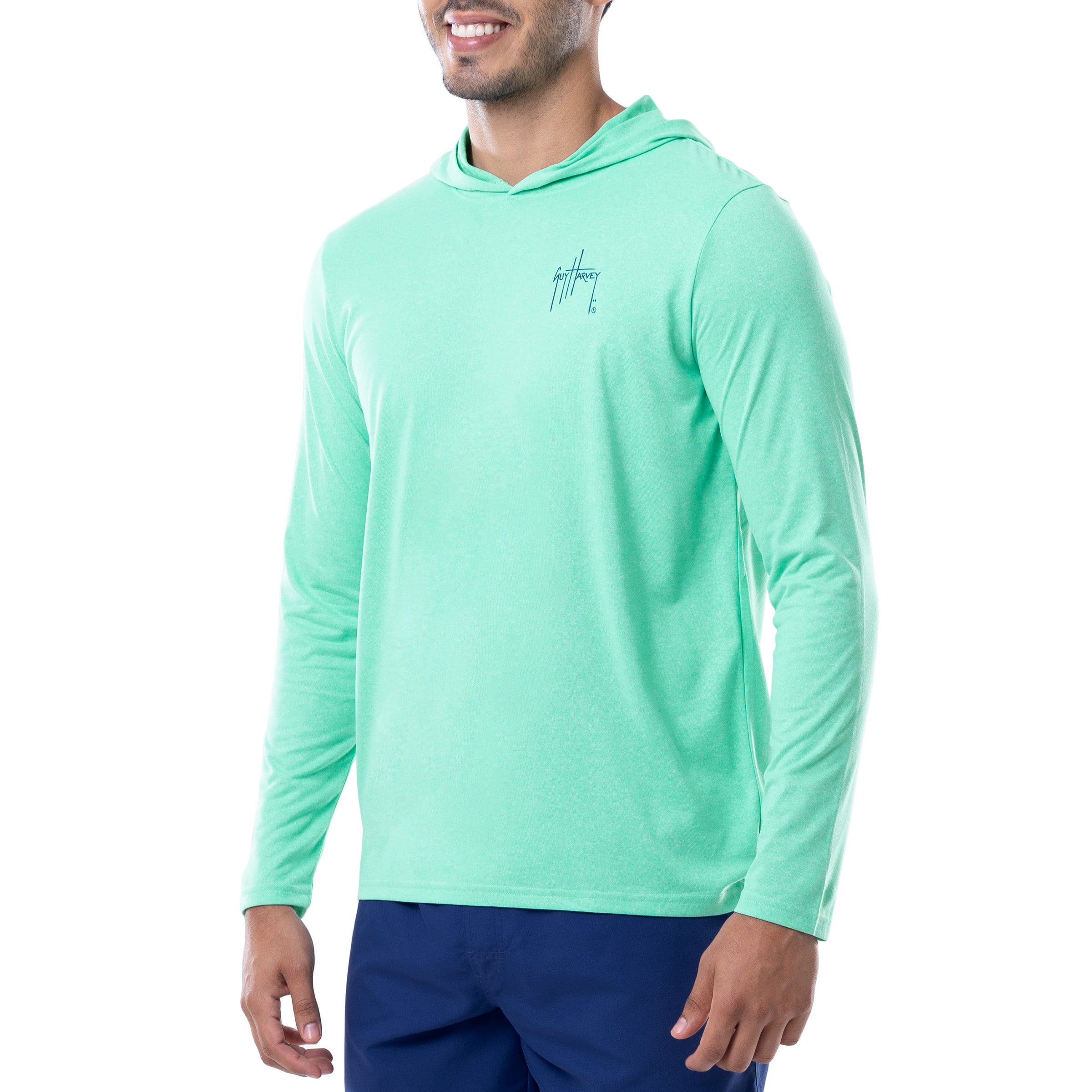 Men's Saltwater Sails Long Sleeve Performance Hoodie View 5