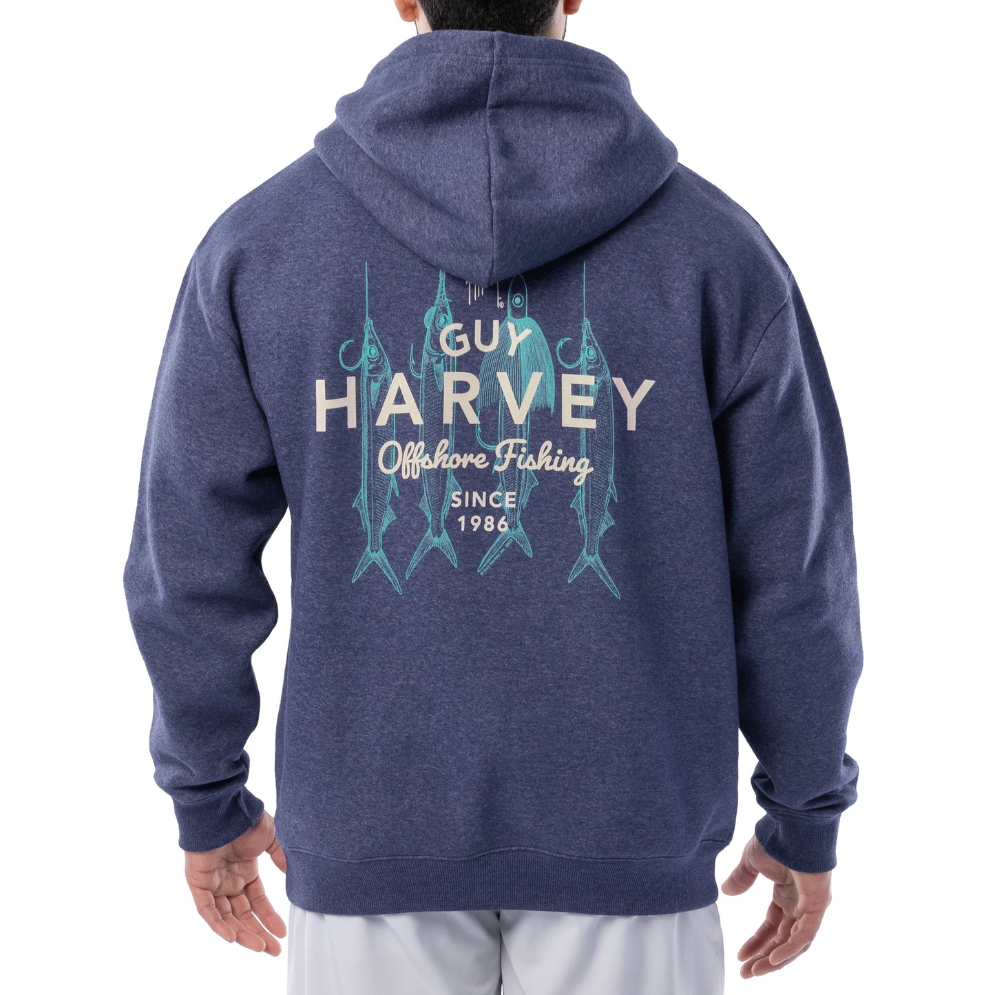 Guy harvey hoodie sweatshirt best sale