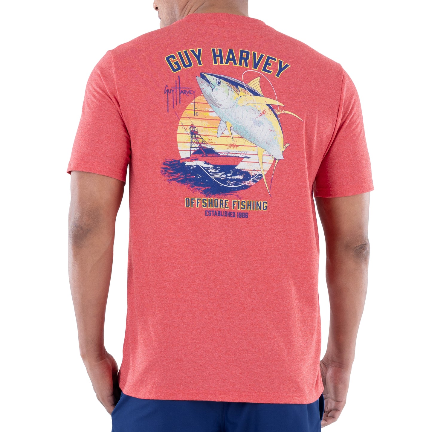 Men's Offshore Yellowfin Threadcycled Short Sleeve T-Shirt