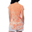 Women's Seashell Toille Short Sleeve Poly/Rayon Slub Top