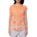 Women's Seashell Toille Short Sleeve Poly/Rayon Slub Top