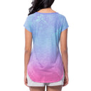 Women's Dusk Short Sleeve Poly/Rayon Slub Top