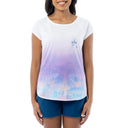Women's Beach Side Short Sleeve Poly/Rayon Slub Top