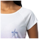 Women's Beach Side Short Sleeve Poly/Rayon Slub Top