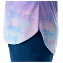 Women's Beach Side Short Sleeve Poly/Rayon Slub Top