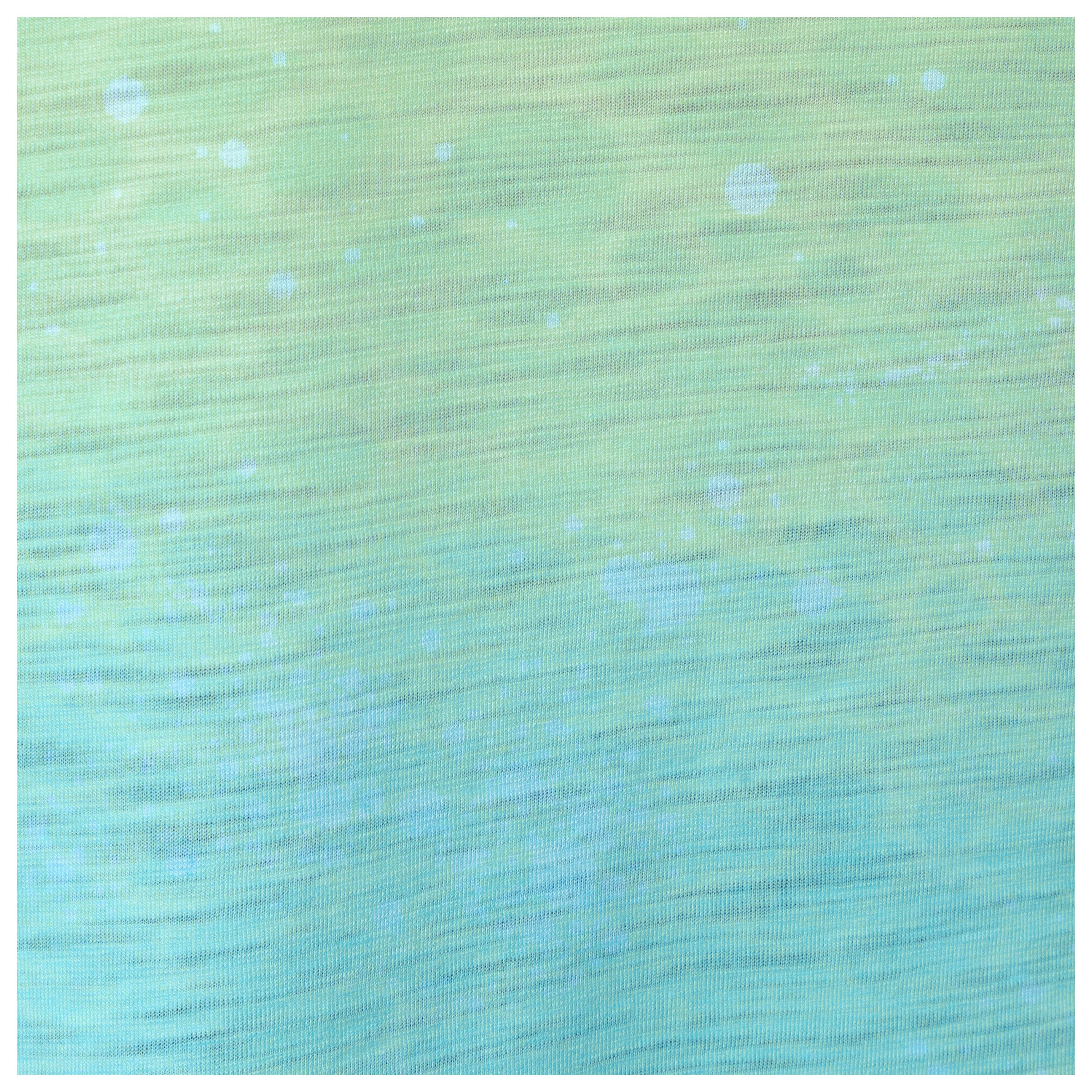 Textured green and blue fabric pattern