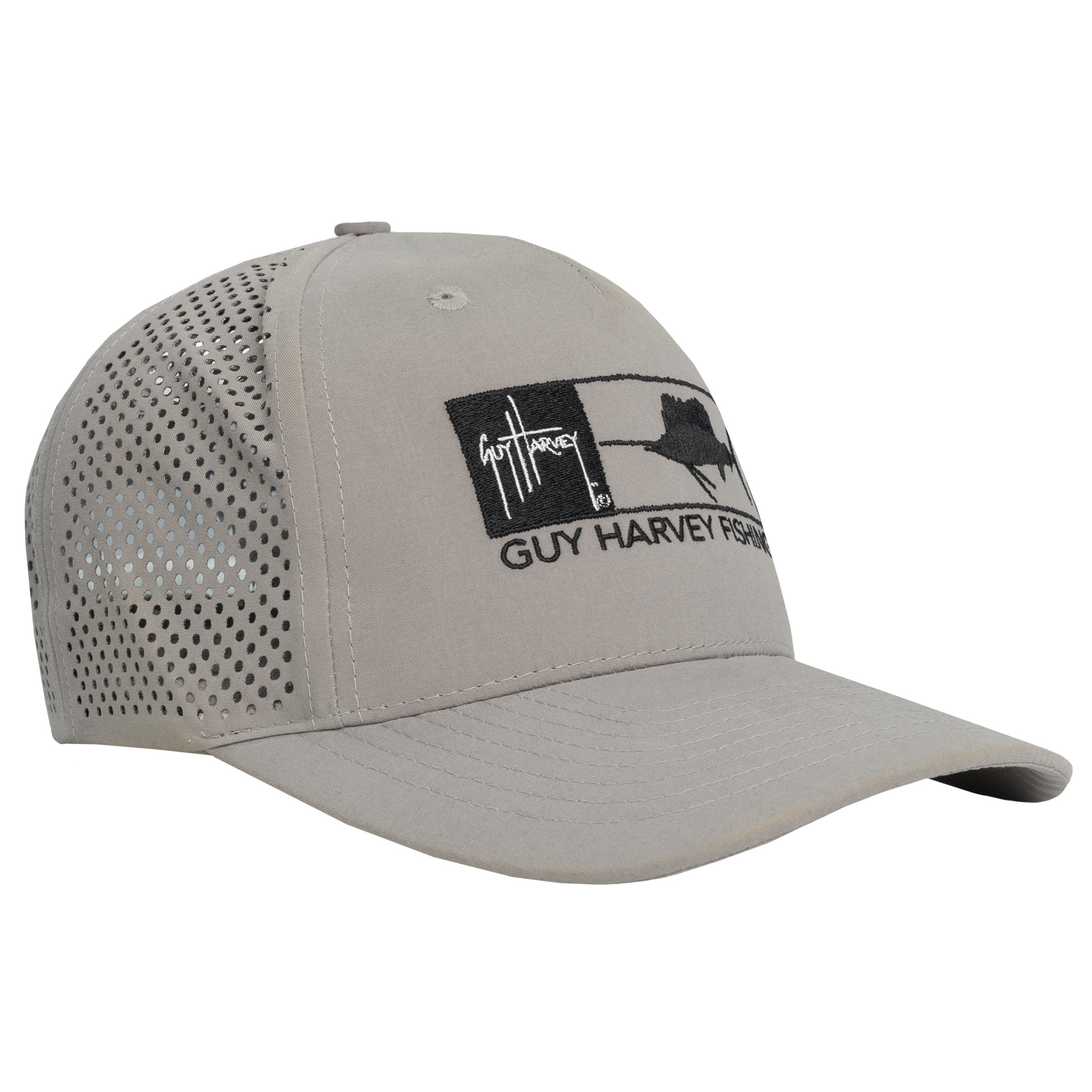 Men's Sail Rubber Patch Perforated Snap Back