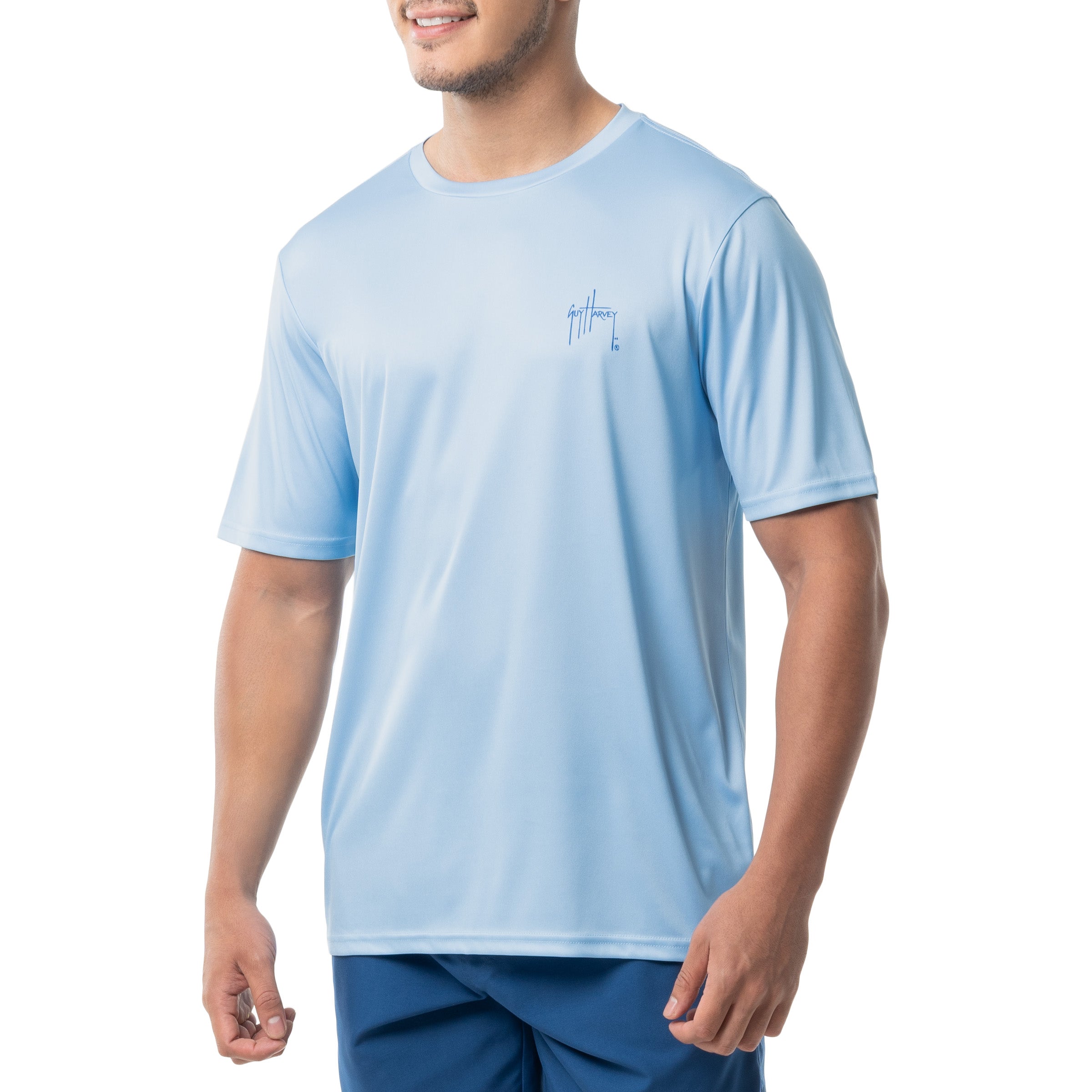 Men's Bill Spotting Short Sleeve Performance Shirt View 4