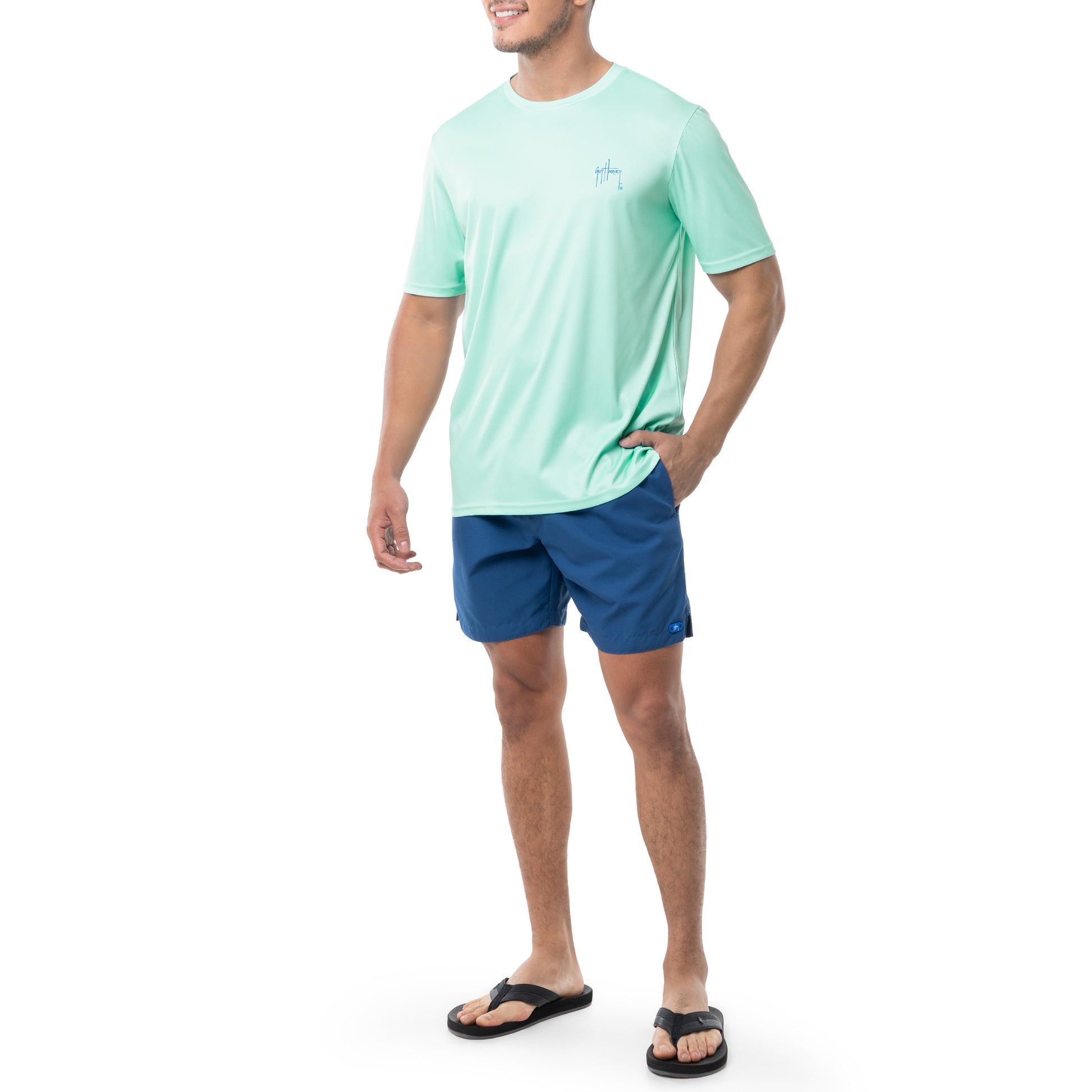 Men's Tropic Tuna Short Sleeve Performance Shirt View 6