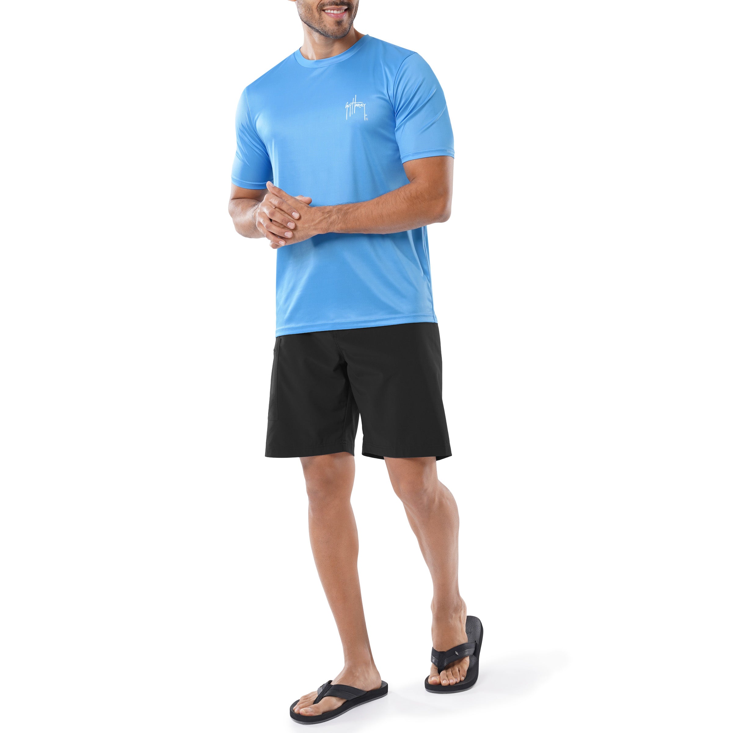 Men's Escape the Blue Short Sleeve Performance Shirt View 7