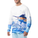 Men's Big Blue Long Sleeve Performance Shirt View 3