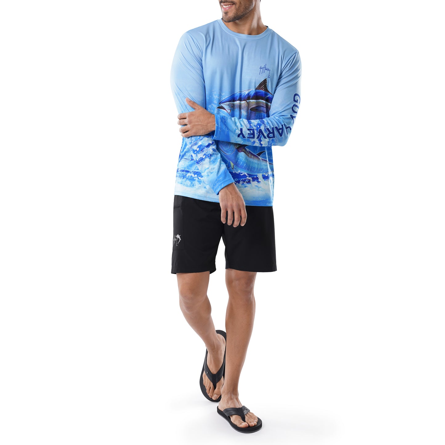 Men's Tuna Tribe Long Sleeve Performance Shirt