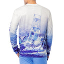 Men's Atlantic White Performance Sun Protection Top