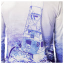 Men's Atlantic White Performance Sun Protection Top