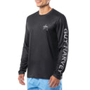 Men's Adrift Black Performance Sun Protection Top