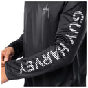 Men's Adrift Black Performance Sun Protection Top