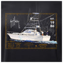 Men's Adrift Black Performance Sun Protection Top