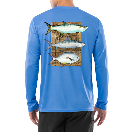 Men's Florida Keys Slam Performance Sun Protection Top