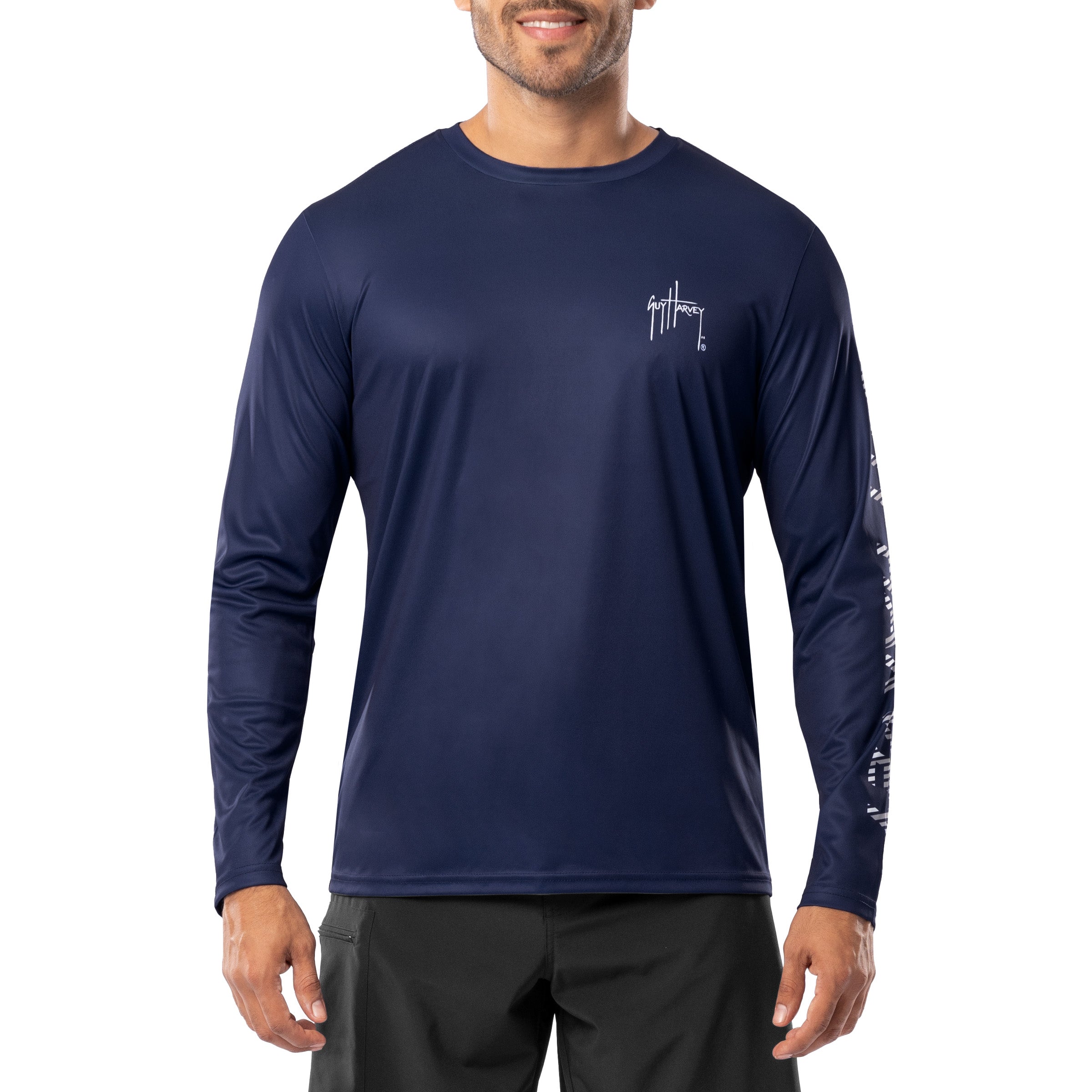 Men's Diamond Blue Performance Sun Protection Top