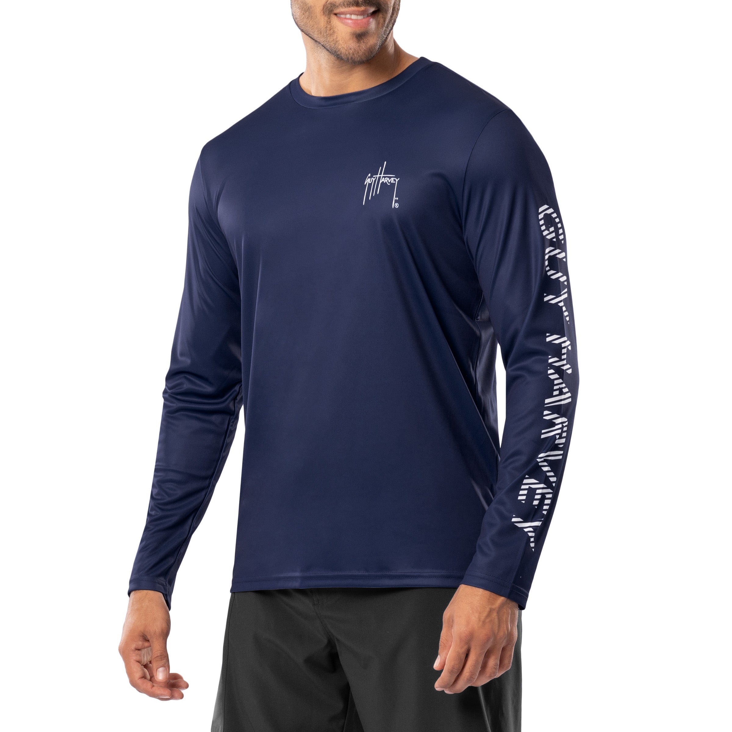 Men's Diamond Blue Performance Sun Protection Top