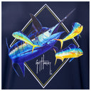 Performance Sun Protection Crew - Diamond Blue