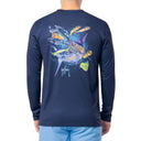Performance Sun Protection Crew - Ocean Blue