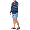 Performance Sun Protection Crew - Ocean Blue