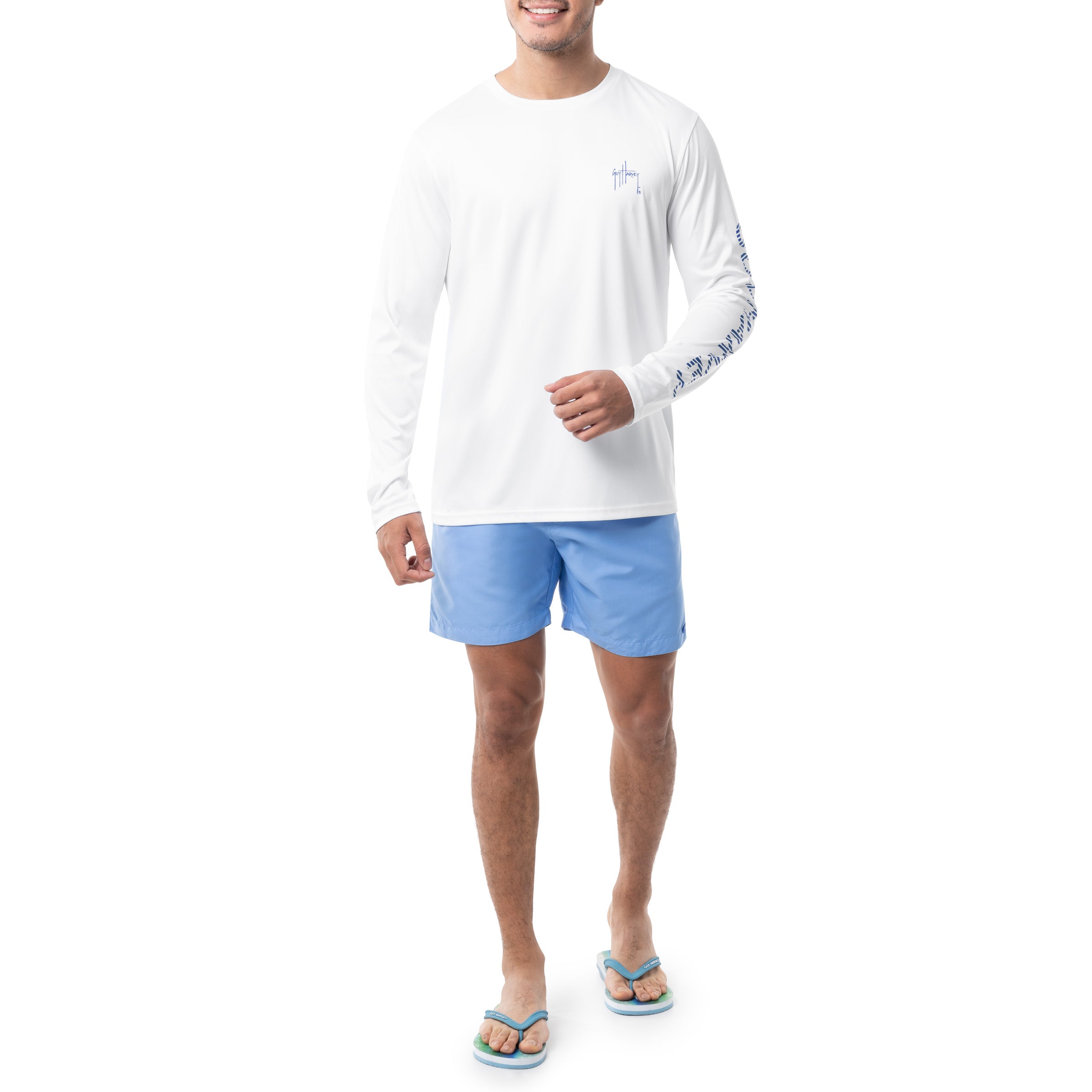 Men's Razor Performance Sun Protection Top View 4