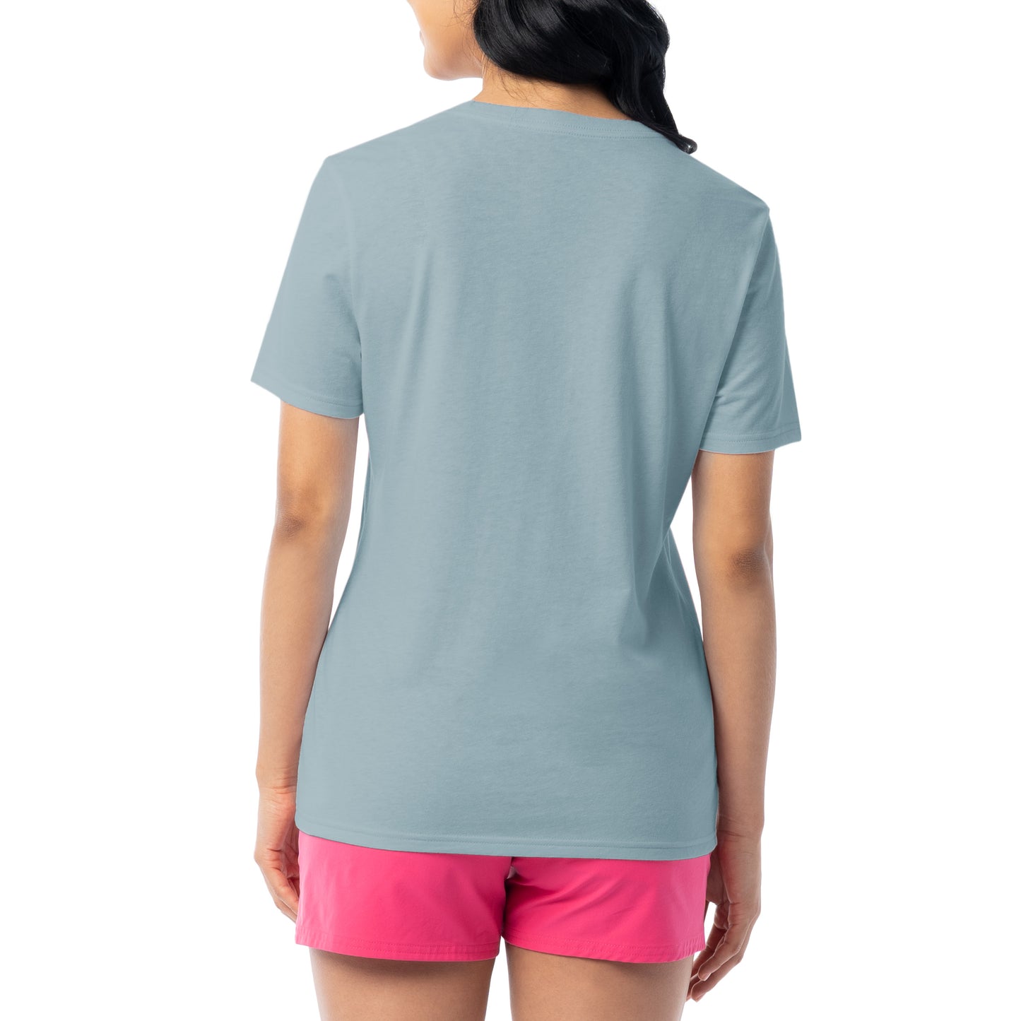 Ladies Palm and Sun Short Sleeve Crew Neck T-Shirt