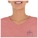 Women's Paradise Short Sleeve V-Neck T-Shirt