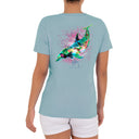 Women's LTB Dolphin Short Sleeve V-Neck T-Shirt