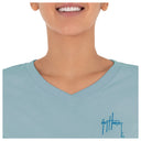 Women's LTB Dolphin Short Sleeve V-Neck T-Shirt