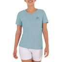 Women's LTB Dolphin Short Sleeve V-Neck T-Shirt