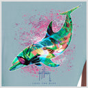 Women's LTB Dolphin Short Sleeve V-Neck T-Shirt