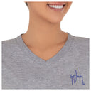 Women's Tropical Vibes Short Sleeve V-Neck T-Shirt