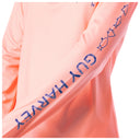 Women's Peach Solid Long Sleeve Sun Protection Shirt