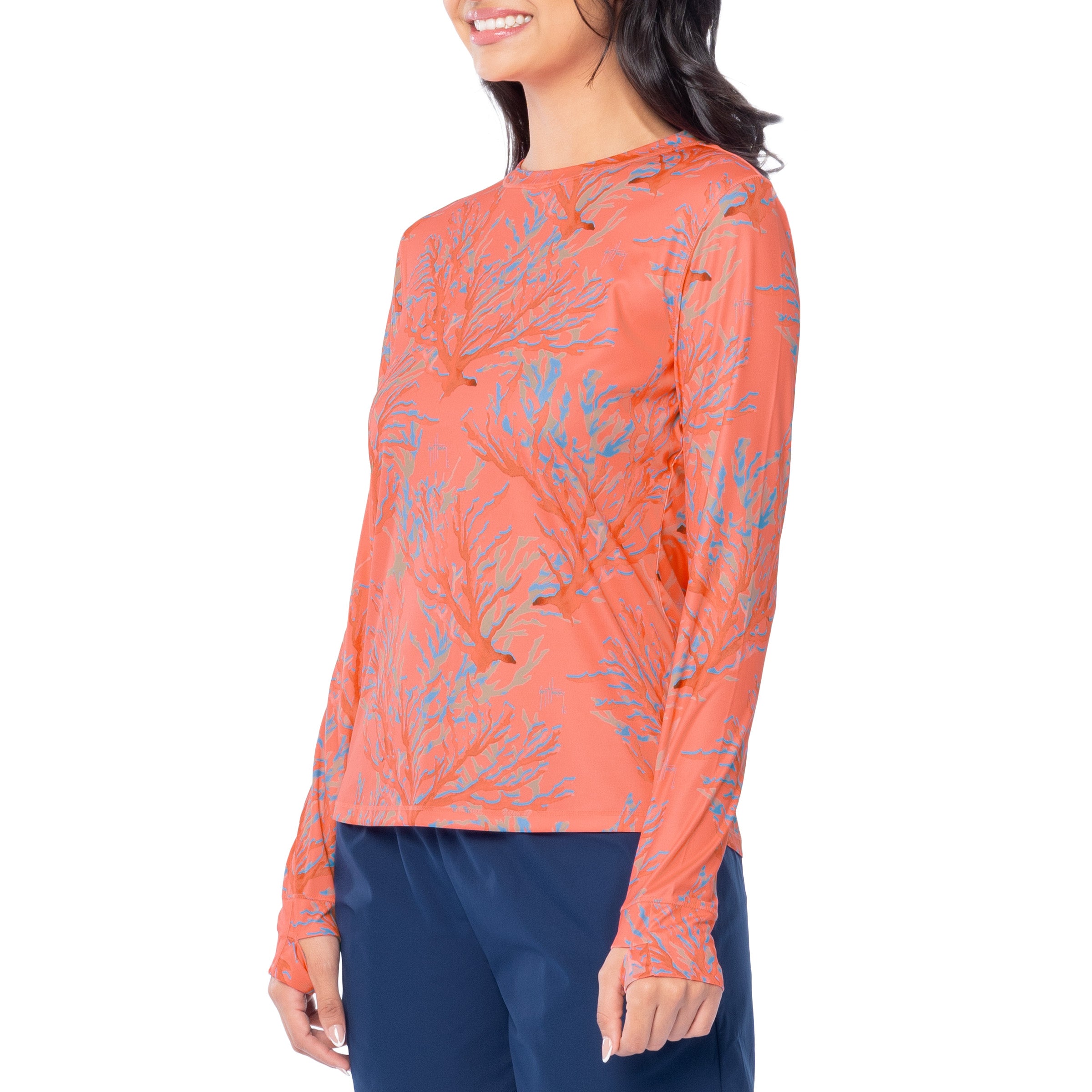 Ladies Coral City Long Sleeve Sun Protection Shirt