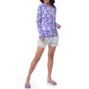 Women's Indigo Long Sleeve Sun Protection Top