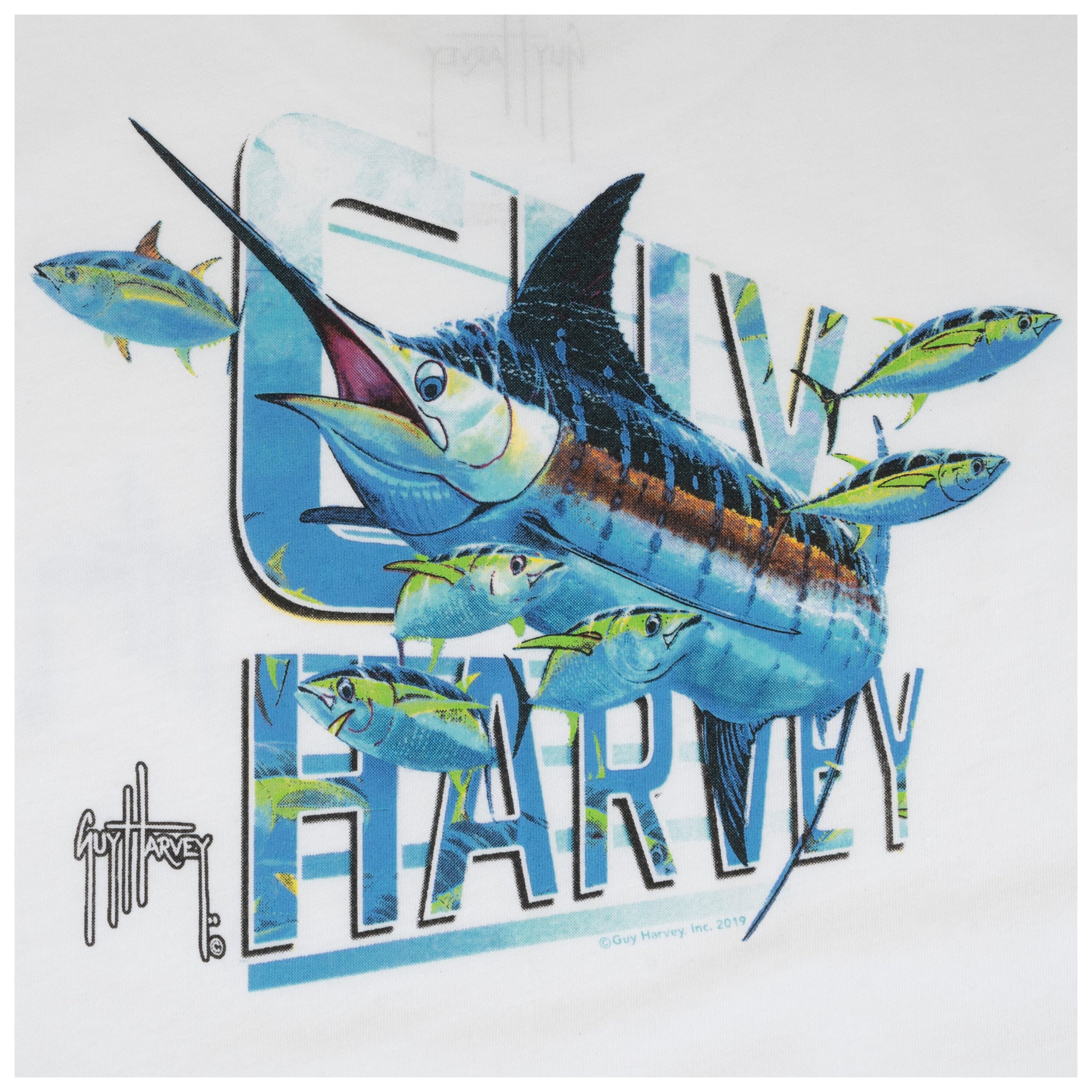 Kids Offshore Haul Marlin Short Sleeve T-Shirt View 3