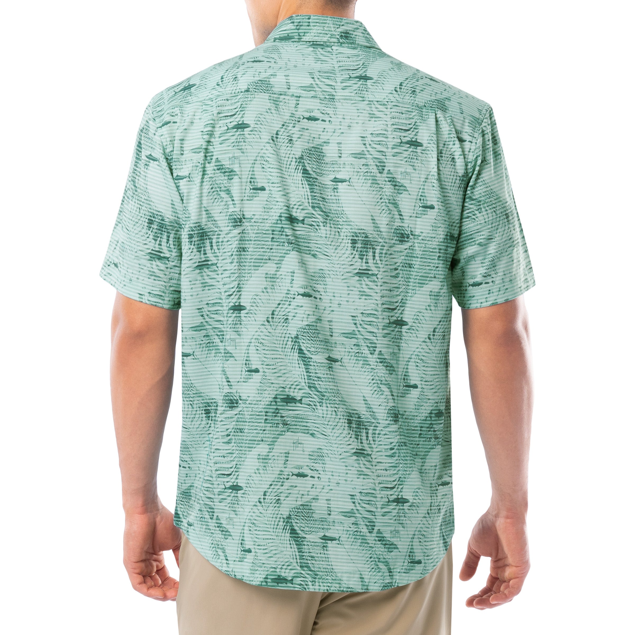 Men's Palm Coast Printed Resort Shirt